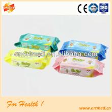 20mm*20mm 1pc disposable vitamin E  baby  wet  wipes 