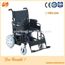 HB110A steel power wheelchair, folding power wheelchair,electric motor powered wheelchairs