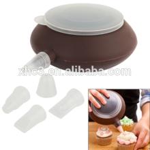 1set Good Quality Cake Decorating Tools, Silicone Pot Shape Muffin/Cake Moulds, Dessert Decorators