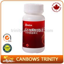 OEM Cranberry & Vitamin C, natural peptides capsules food supplement