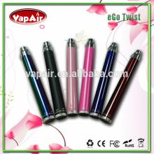 2014 hot e cig battery ego vv battery ego twist variable voltage best price