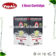 2014 Hottest starbuzz ehose cartridges e-hose cartridge original tastes and package e hose cartridge