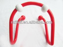 Plastic neck massager mulit-point adjustment