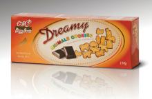 Animals cookies with belgian chocolate 150g