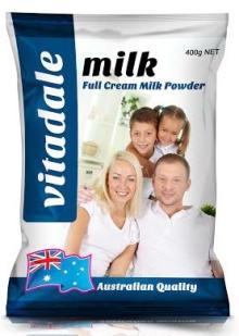 Vitadale 400g Adult  Full   cream  Milk powder