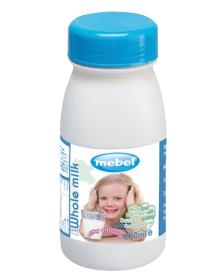 Mebel UHT milk (250ml in little bottle), whole milk