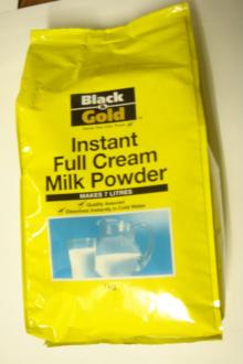 Full cream milk powder