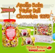 Apollo Roka Wafer Ball Chocolate