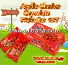 Apollo Checker Chocolate Wafer Bar 1777