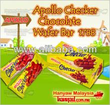 Apollo Checker Chocolate Wafer Bar 1788