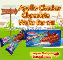 Apollo Checker Chocolate Wafer Bar 1711