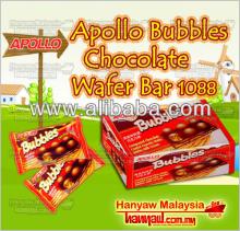 Apollo Bubbles Chocolate Wafer Bar 1088