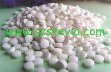 Instant soluble white stevia pills