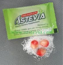 Instant stevia granules in sachet