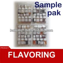 liquid  flavour ing concentrate sample