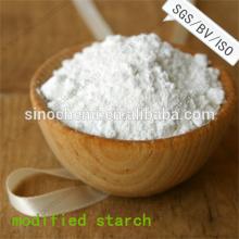 white color  modified   starch  for  adhesive 