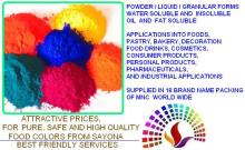 Synthetic  Food   Colour s,  Natural   Food   Colour s & Lake Pigment  Food   Colour s, dye