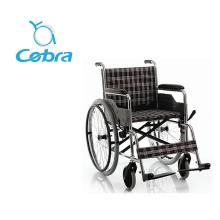 double support and width for overweight manual wheelchair