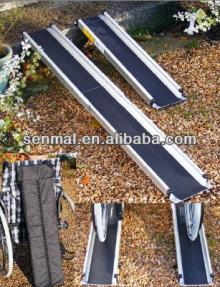 Aluminium telescopic wheelchair 2 parts ramps