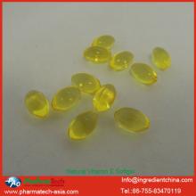 OEM manufacture natural vitamin E softgel capsluel