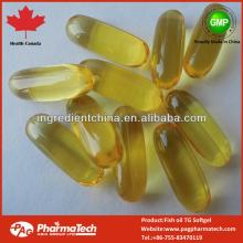 Wholesale Omega 3 Fish Oil EPA18%/DHA12% 1000mg Softgel Capsule