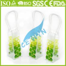 High Qualiy gel cooler bag for champagne