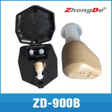 Rechargeable ITE hearing aid sound amplifier