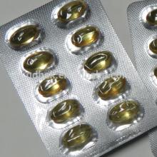 GMP high quality nutrition natural vitamin e softgel soft capsules