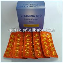 High quality Vitamin AD softgel capsules