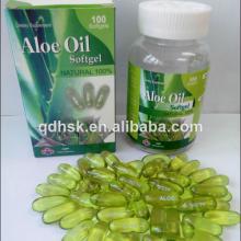 GMP aloe vera soft capsule with private label
