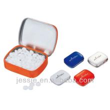 Pepper  Mints  in Tin Case with Hinges Sugar Free