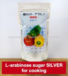 Japanese  L-arabinose suger SILVER for cooking  ; controlling absorption of the sugar - di