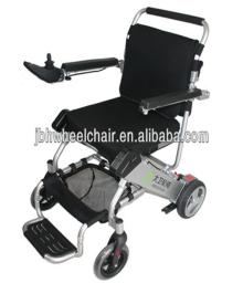 light weight electric folding wheelchair with lithium battery