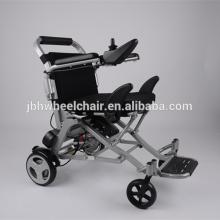 Light weight folding electric wheelchair with lithium battery only weighs 19kgs