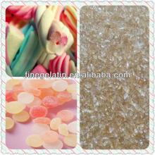 high jelly strength gelatin/best sale edibel gelatin for marshmallow halal gelatin