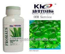 2014 Hot Sale Natural  Vigor  Green Aloe Vera Softgels