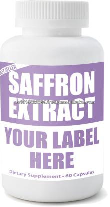 Pure Saffron Extract in Vegetable Capsules