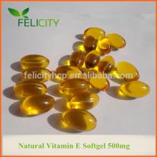 100% Pure Natural Vitamin E Softgels