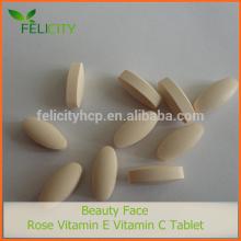 Competitive Price Rose Vitamin C Vitamin E Tablets in bulk