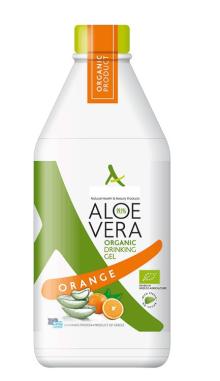 Organic drinking Gel Aloe Vera with natural orange flavour