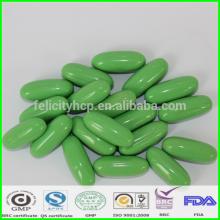 Green skin whitening aloe vera softgel 100% fat burning product
