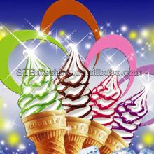 high quality vanilla soft server ice cream protein powder mix