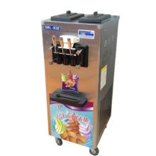 3 flavors stainless steel table top soft ice cream machine