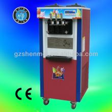 3 flavors stainless steel soft serve ice cream