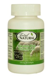 Placenta Plus Vitamin C+E - 570mg 90s