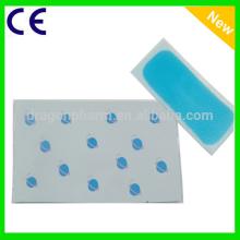Fever Cooling gel patch,blue hydrogel/gel,large size 50*120mm for curing Adults&Kid headache