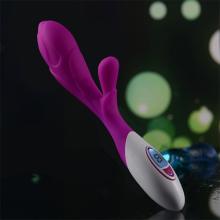 Silicone Rabbit  Vibrator  , dual  motor s