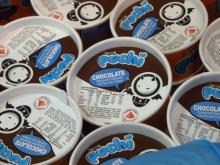 Chocolate low fat, cholesterol free soy ice cream