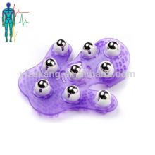 Mini plastic massager /glove massager with ball