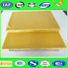 hot sale natural 100% pure yellow beeswax slab